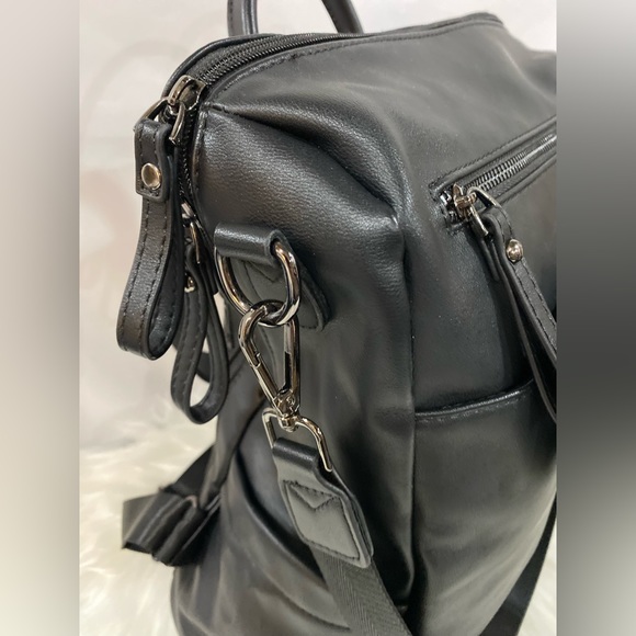 Black Backpack Purse - Picture 3 of 7
